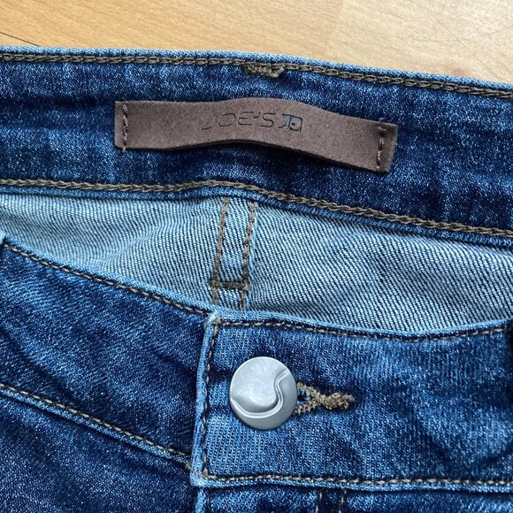 Joe's Jeans Rolled Crop Slim Medium Mid Rise Wash Jeans 28 29 - Picture 5 of 6
